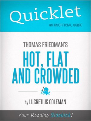 cover image of Quicklet on Thomas Friedman's Hot, Flat and Crowded